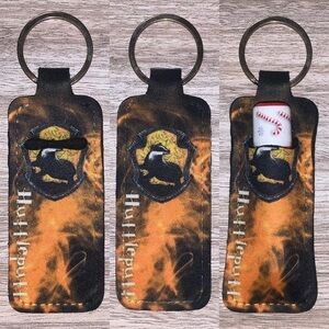 HP Slytherin, Ravenclaw, Hufflepuff, Gryffindor house chapstick holder new